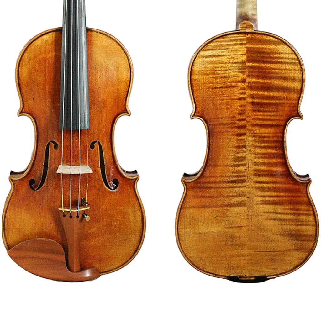 Violino 4/4 Copia Antonio Stradivari 1716 Messia 100% Handmade Olio Vernice Legno Europeo Con Pernambuco Bow Foam Case FPVN09