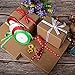 Christmas Ribbon Roll, 4 Rolls 4 Color 3/8 Inch Wide 100 Yards Long Satin Ribbon for Holiday Decorations
