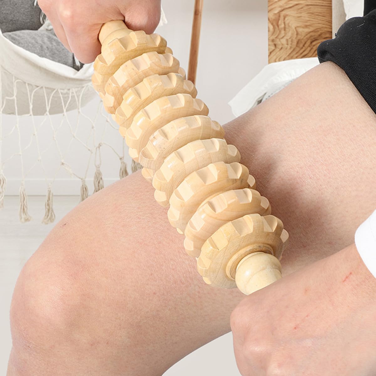 4 Stück Massagegerät für Zuhause und Reise Massagerolle zur Körperentspannung Geruchlos Glatte Oberfläche zur Muskelentspannung und Wohlbefinden
