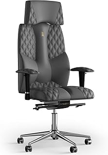 KULIK SYSTEM Business - Ergonomic Desk Chair with Patented Design Back Lumbar Support Seat Cushion| Orthopedic Executive O...