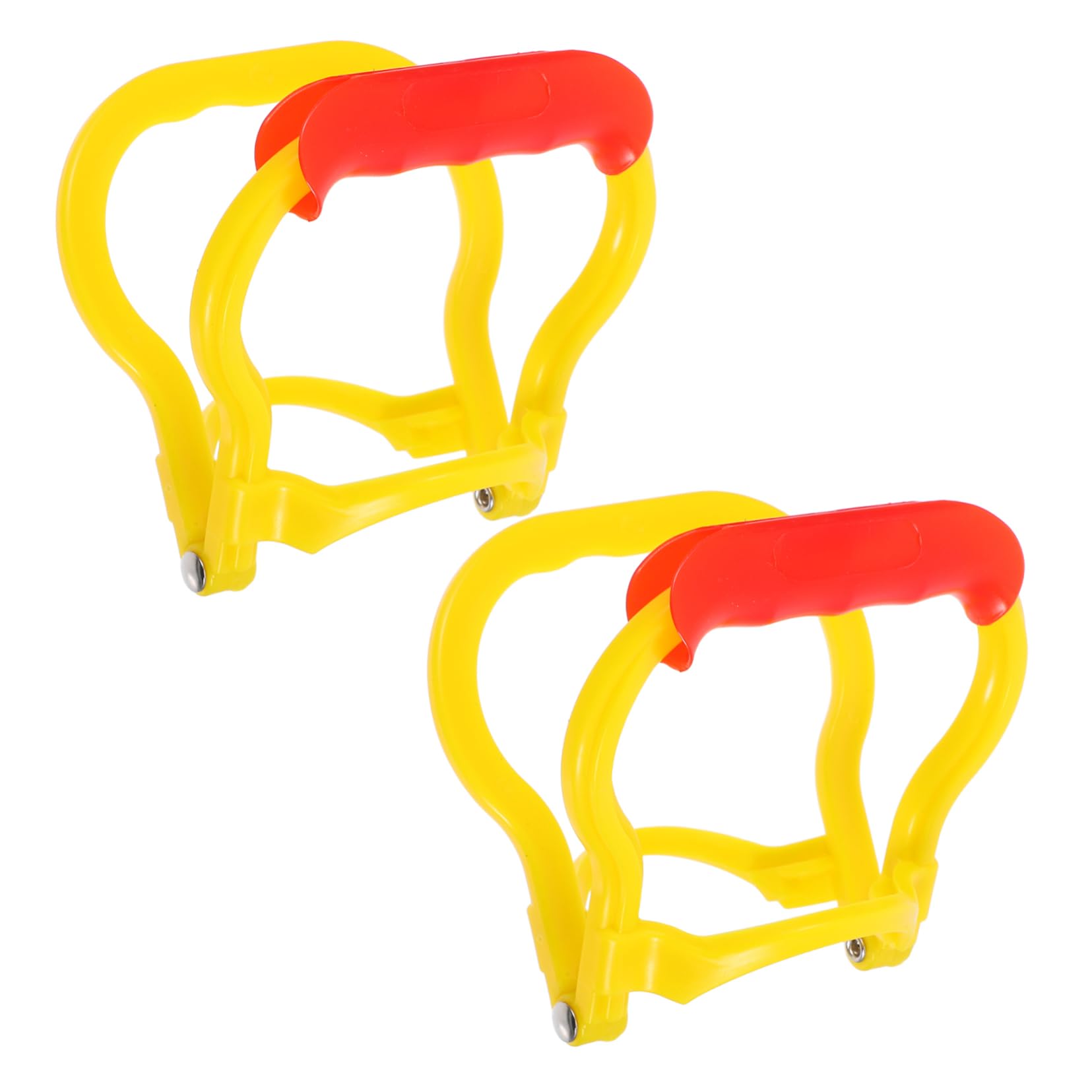 Garneck Maniglie per Secchi 2 Pezzi in Pp Non Scivolose Presa Robusta e Stabile, per Secchi da Acqua Gialli, Perfette per Attività Outdoor e Trekking