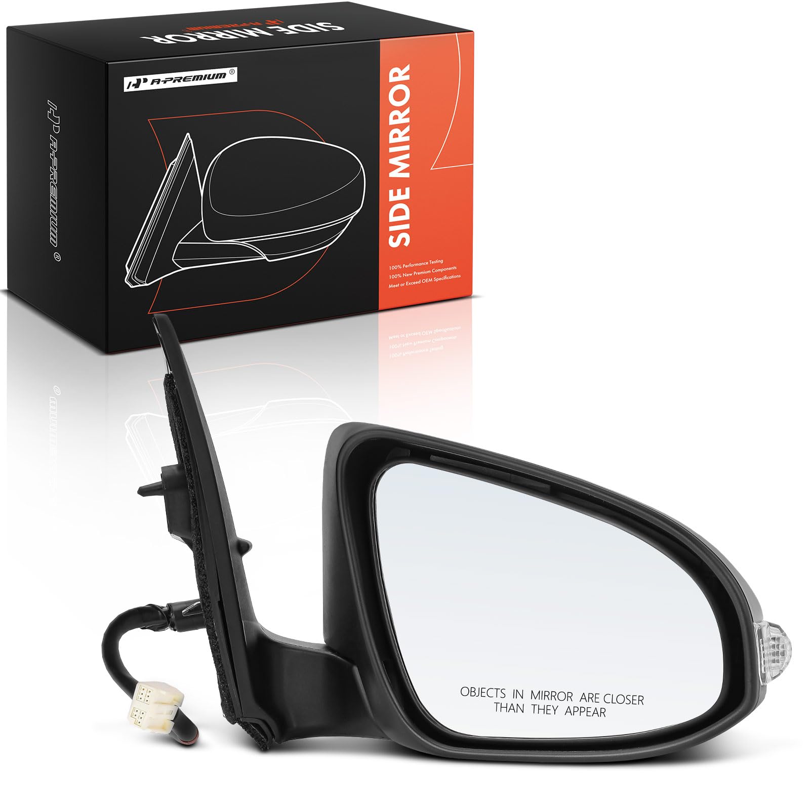 Amazon.com: A-Premium Passenger Side Power Door Mirror
