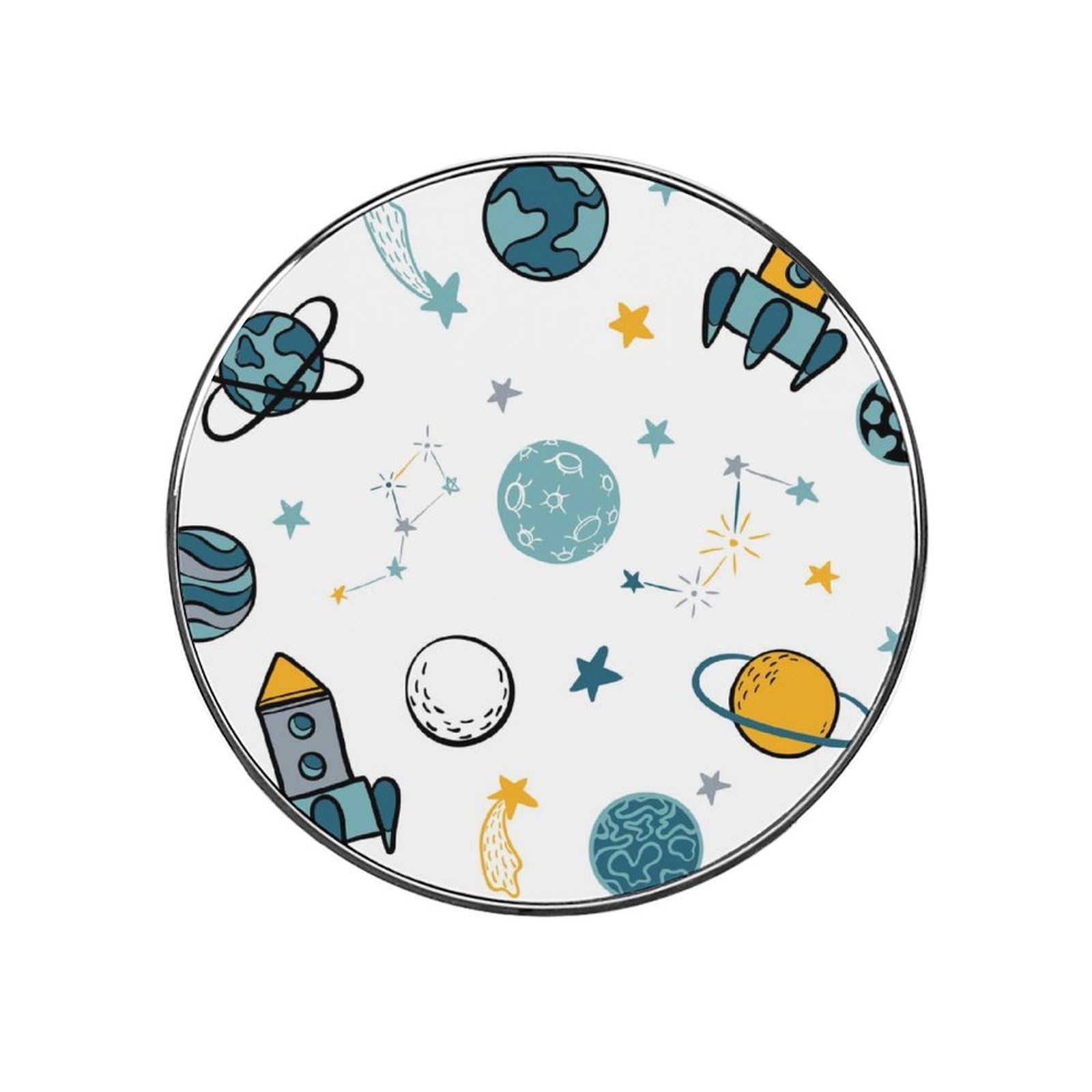 Planets Rockets Refrigerator Magnet Decorative Locker Magnet For Kitchen And Office Home Décor