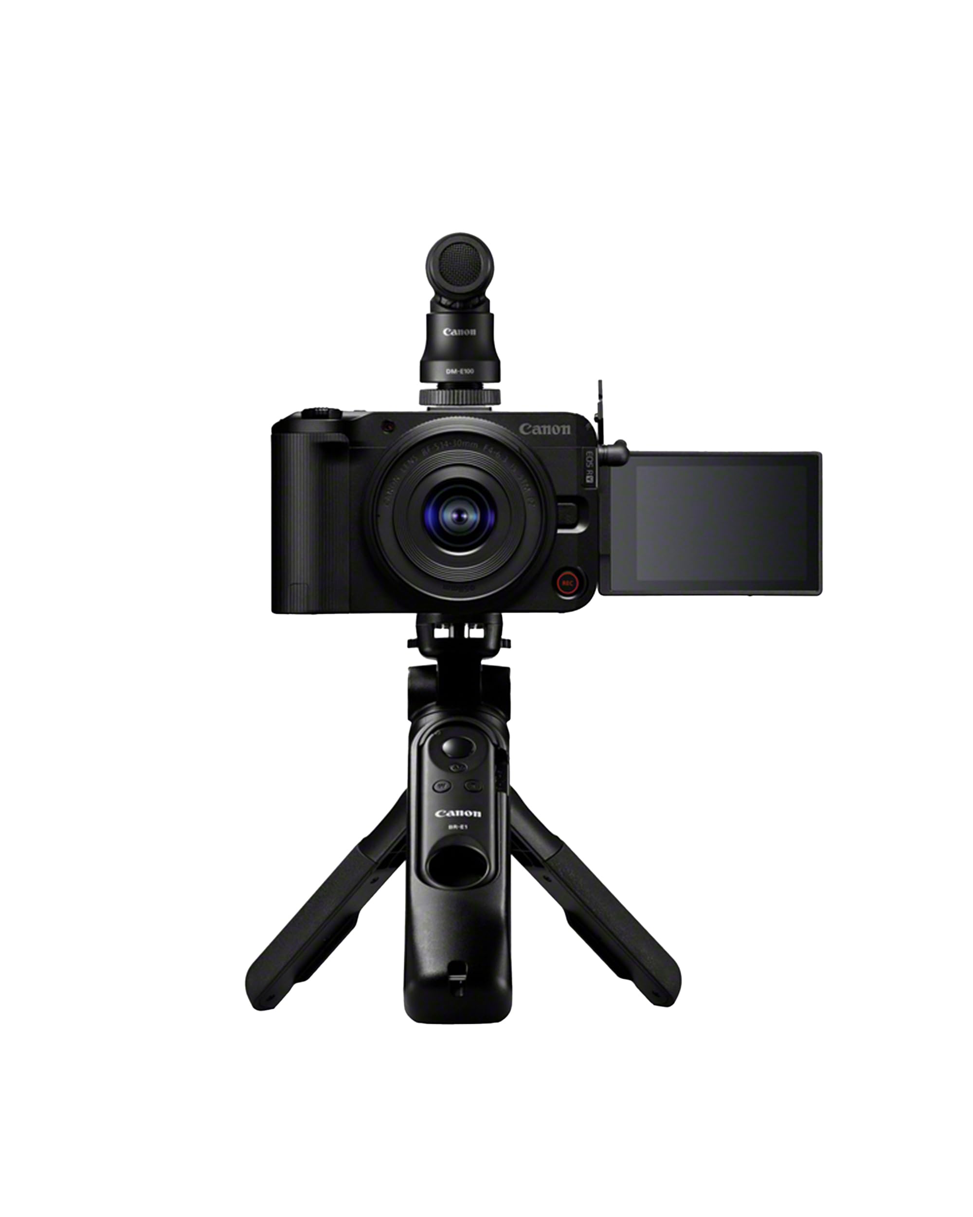 Canon EOS R50 V Kit for Content Creators – Vlogging Camera Compatible with Canon RF Lenses | Ideal for Vlogs, Travel | Bluetooth Connection