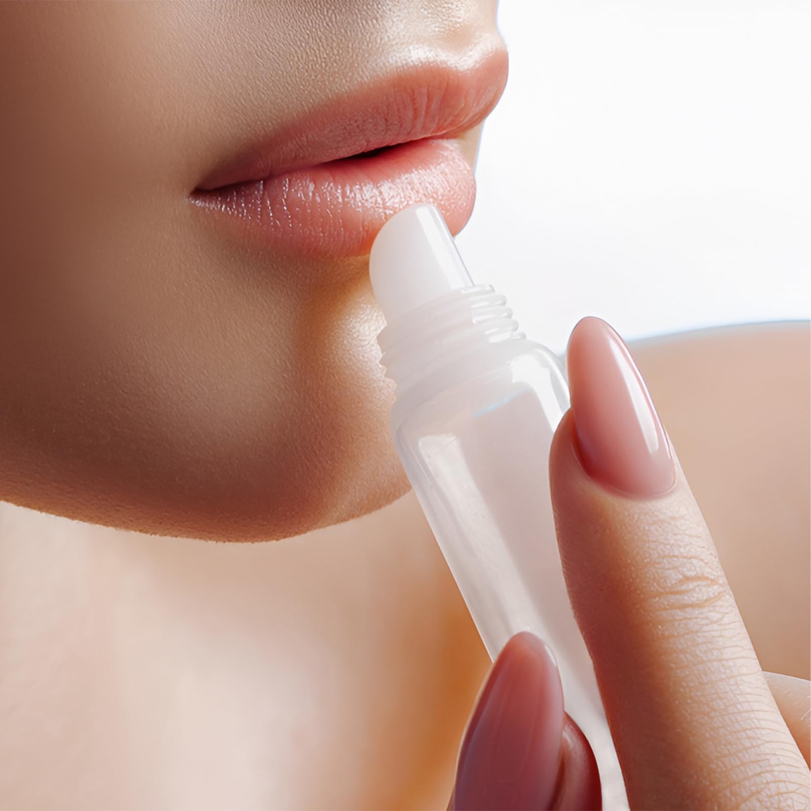 32 sztuki pustych tubek na balsam do ust, 10 ml, pusta tubka, do wielokrotnego napełniania, przezroczysta tubka balsam do ust, balsam do ust do szamponu, balsamu do błyszczyków
