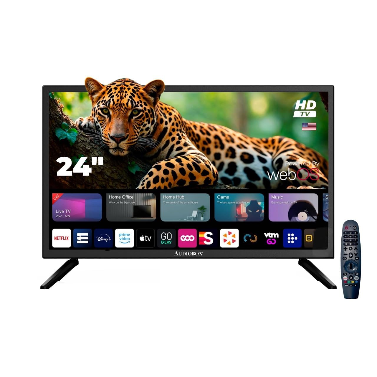 Amazon.com: Audiobox TV-240SD 24-Inch Smart LED HDTV for RV