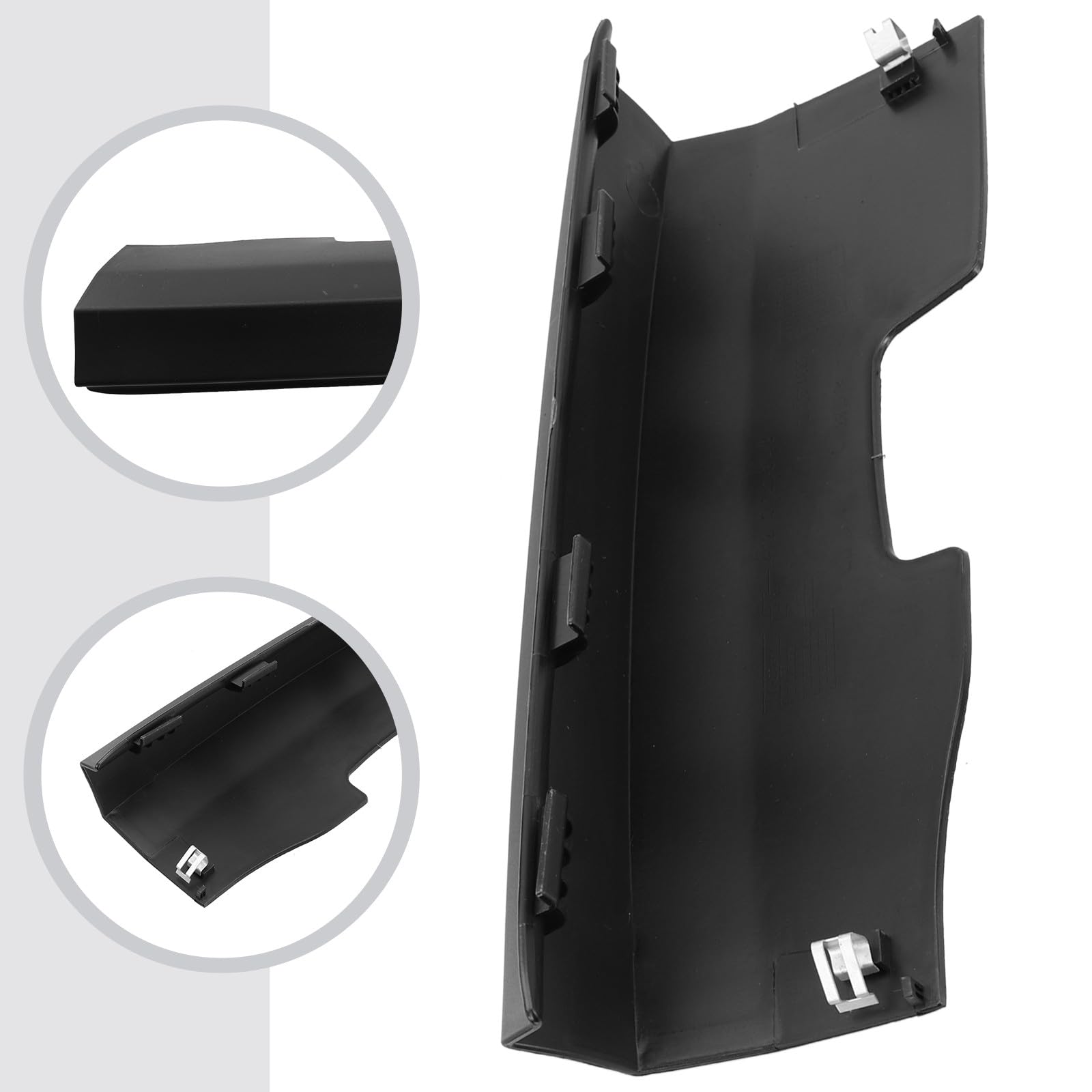Pare-chocs arrière pour BMW E83 X3 2007-2011 OEM 51123416243, 1 pièce, noir, plastique