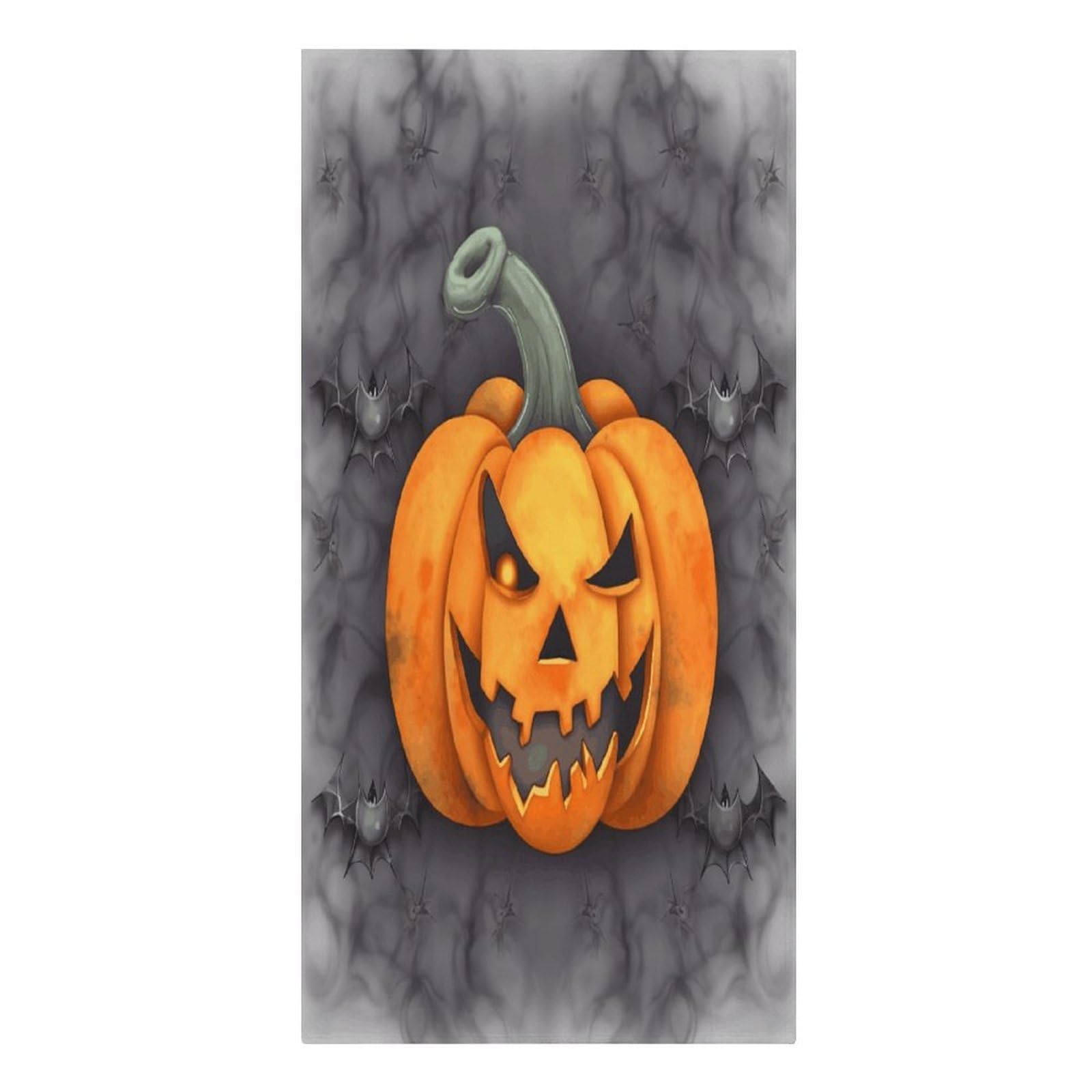 VstaDank Halloween Pumpkin Beach Towel Vacation Essentials Sand Free Soft Quick Dry Swim Towels 61"x30" Modern Extra Large Towels Lightweight Microfiber Beach Towel for Swimming Pool