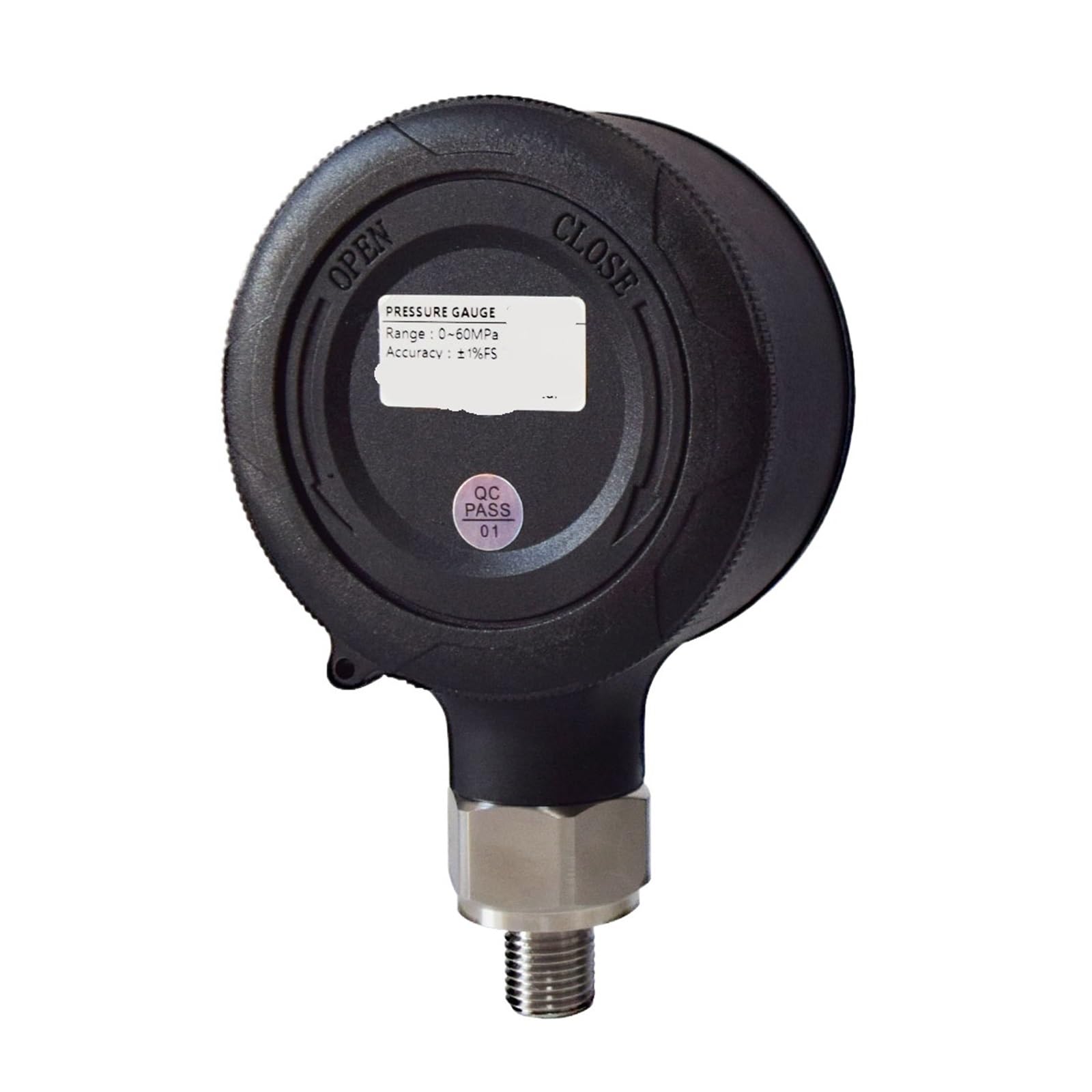 Industrielles hydraulisches Manometer, Genauigkeit 1% FS, 80 mm digitales Manometer for Wasser, Luft(0-1.6Mpa)