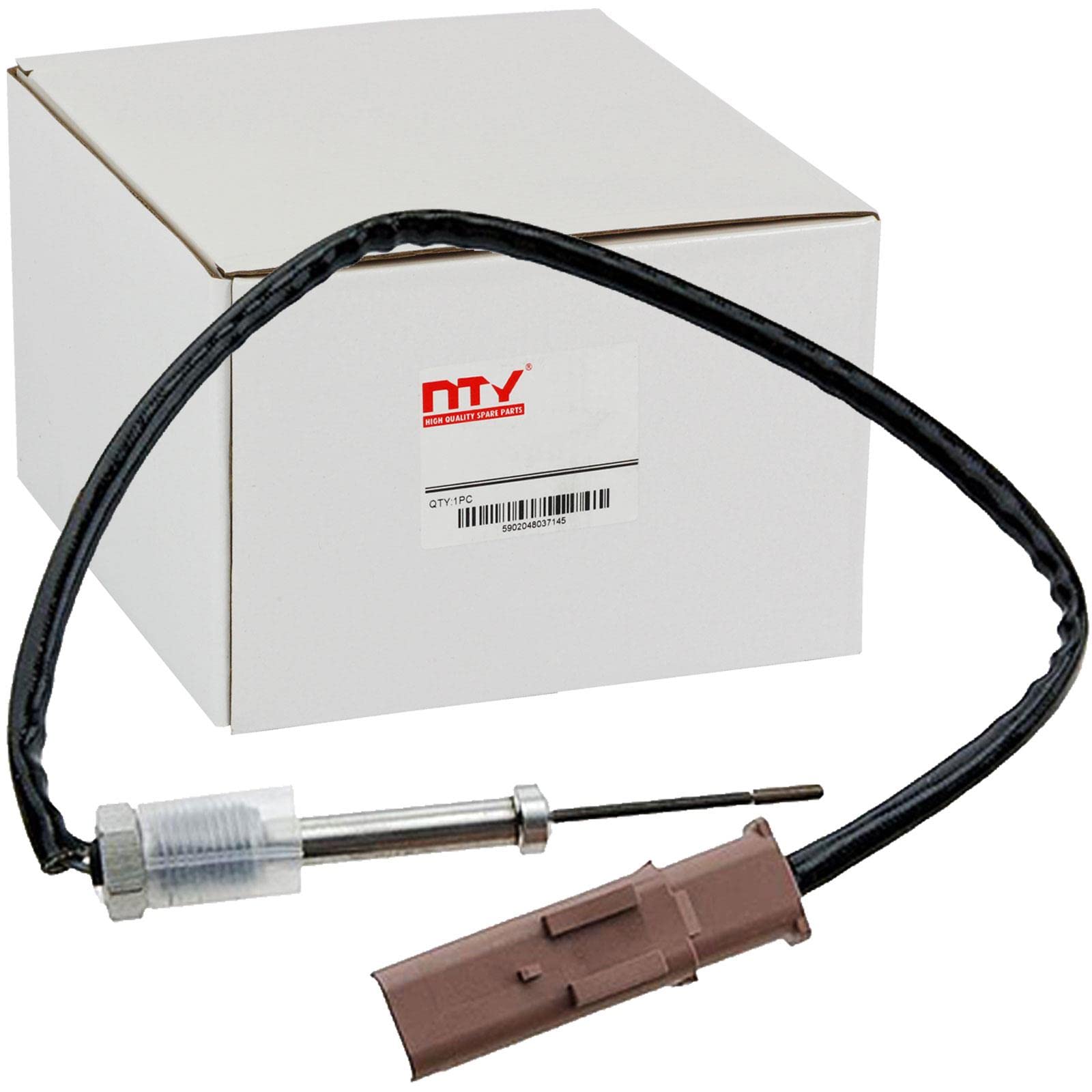 NTY Sensore, Temperatura gas scarico EGT-CT-002 Compatibile con: CITROËN BERLINGO Kasten/Großraumlimousine, BERLINGO MULTISPACE, C3 II, C3 PICASSO, C4 AIRCROSS, C4 CACTUS, C4 GRAND PICASSO I