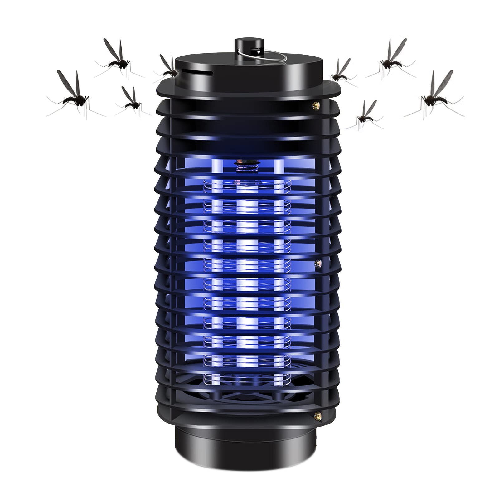 NUIODWBug Zapper Outdoor, Electric Mosquito Zapper,Fly Traps,Mosquito Killer,Silent Mosquito Zapper Indoor(Black)