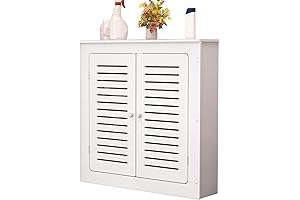 White Radiator Cover Shelf: Modern Design with Storage and Elegance