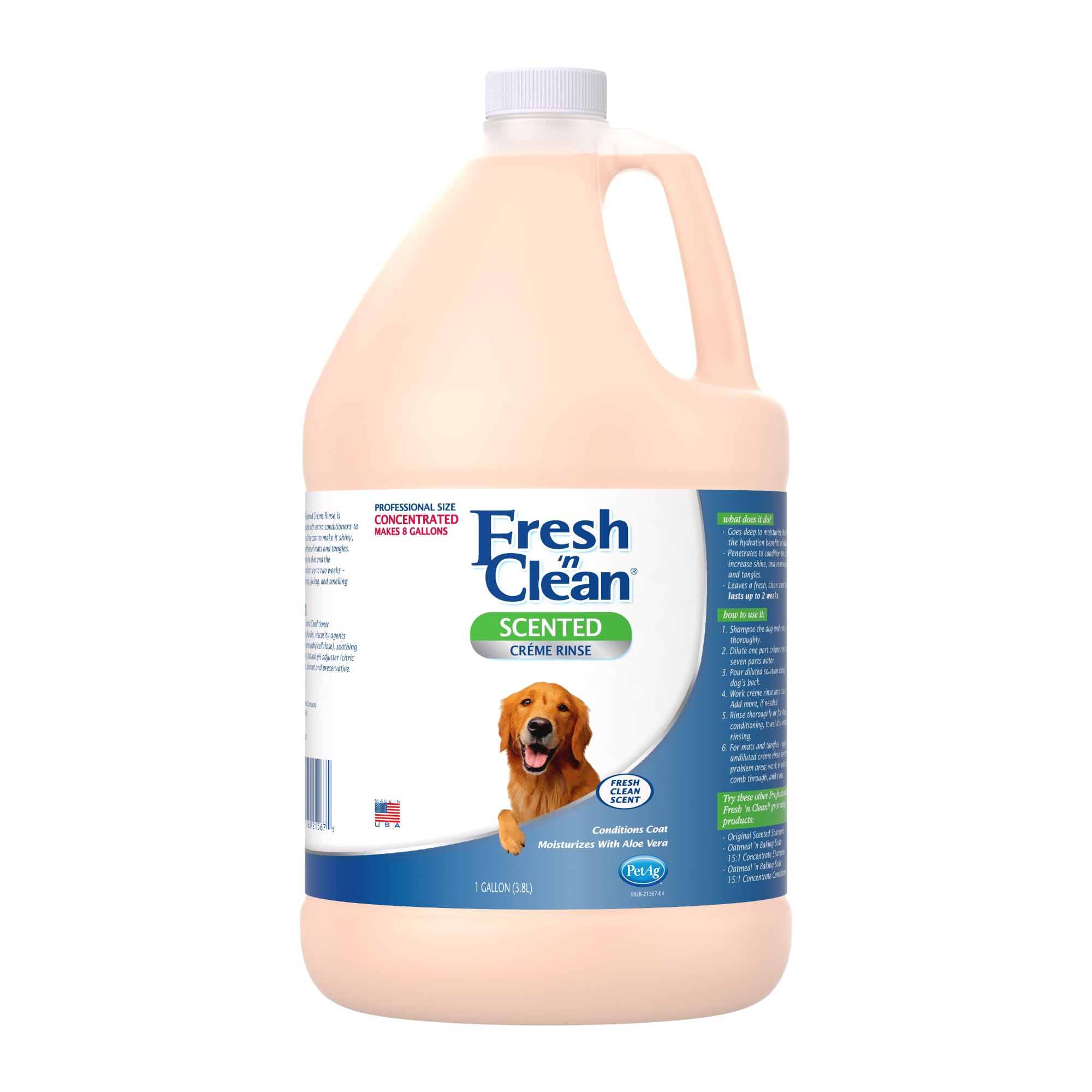 Fresh 'n Clean Lambert Kay Fresh'n Dog Creme Rinse, 1-Gallon