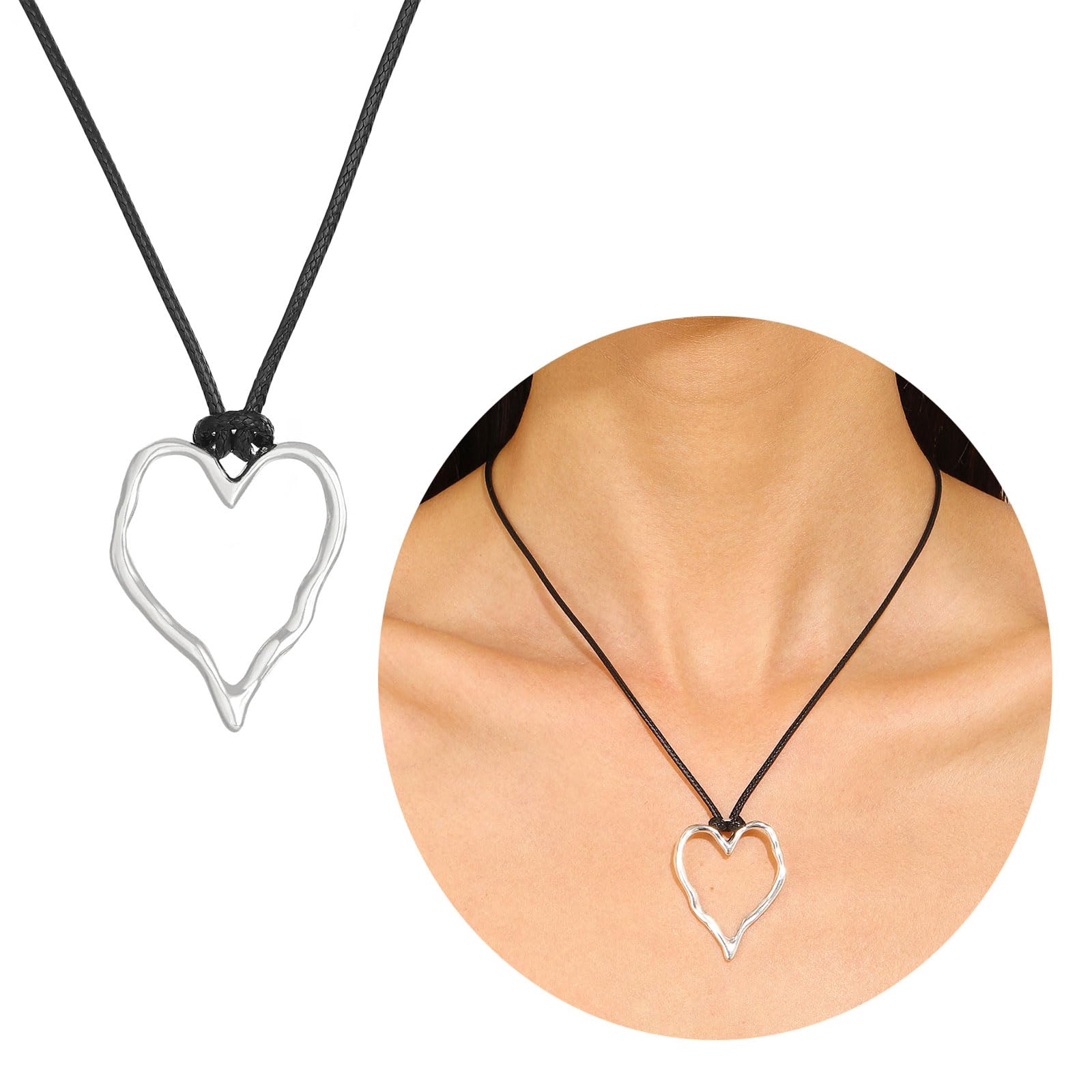 Amazon.com: kobeIeen Pendant Necklace Irregular Pendant Necklaces