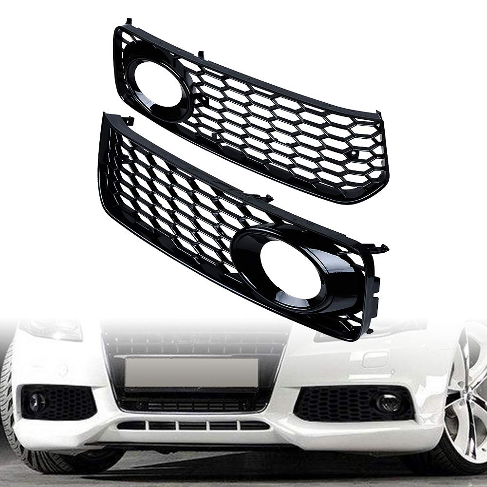 2x Calandres Antibrouillard Noires Pour Audi A5 S5 S-Line 2013-16 – Neuves