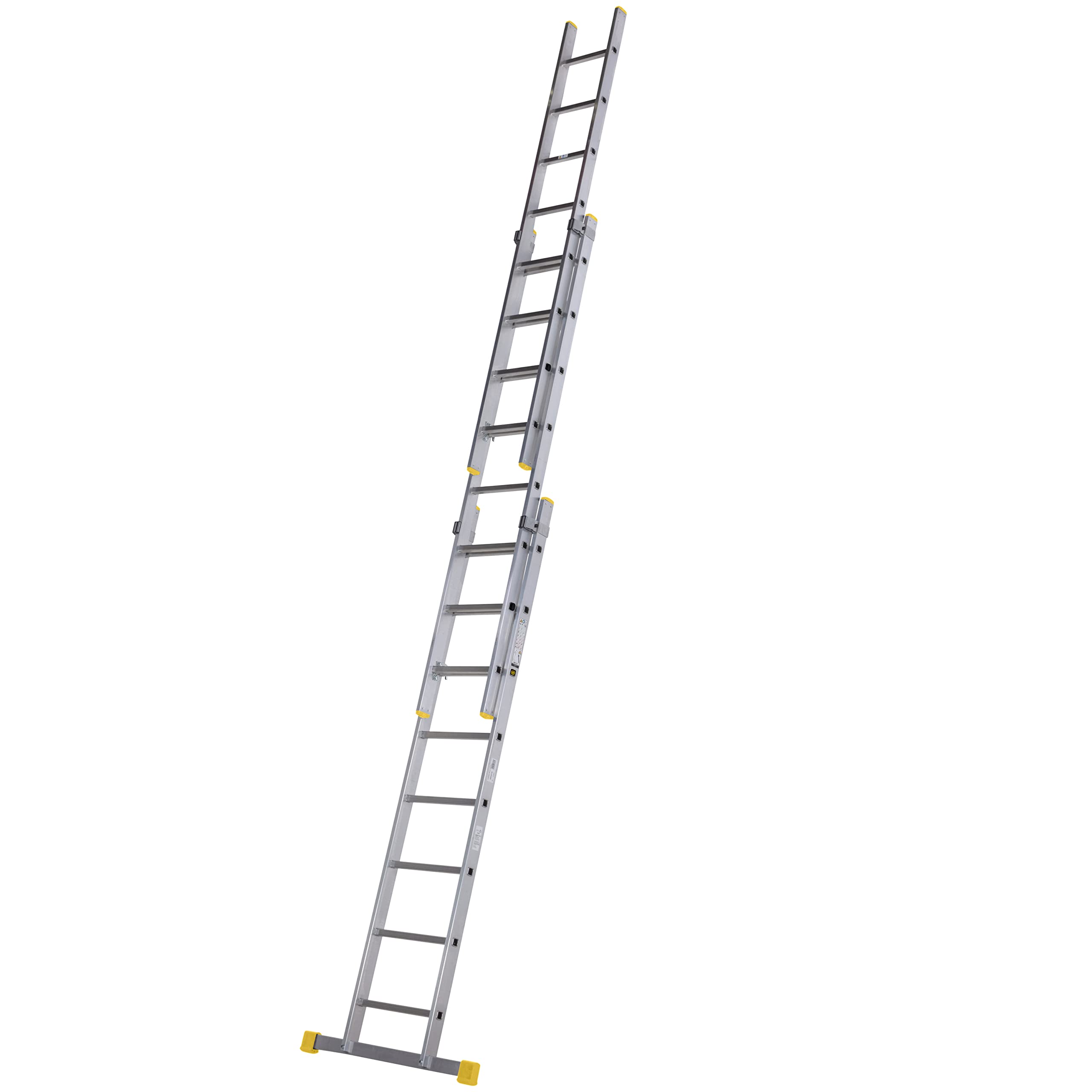 Werner Aluminium Triple Section Extension Ladder Box Section 1.89M