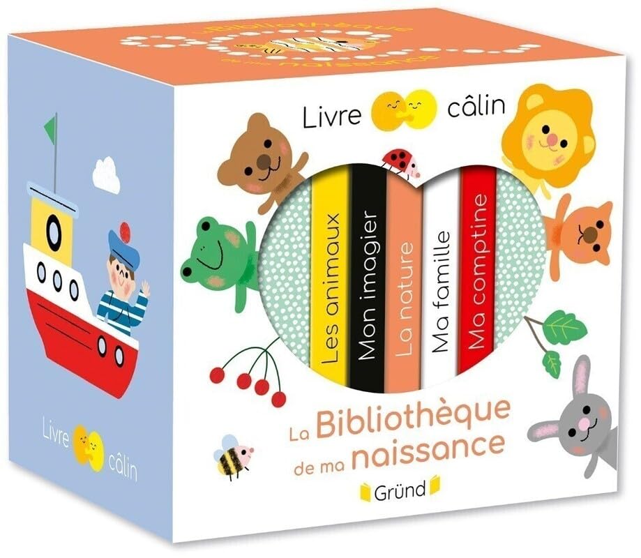 La petite bibliothèque de ma naissance – Coffret 5 albums...