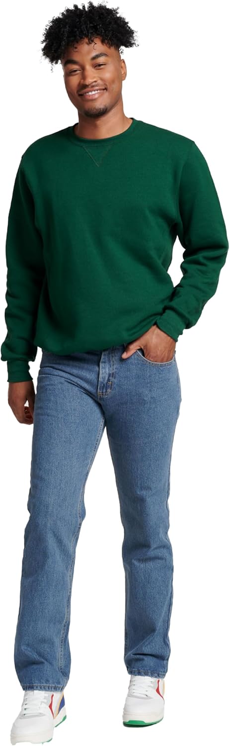 Russell Athletic Men's Dri-Power Fleece Sweatshirts, Moisture Wicking, Cotton Blend, Relaxed Fit, Sizes S-4X - Image 5