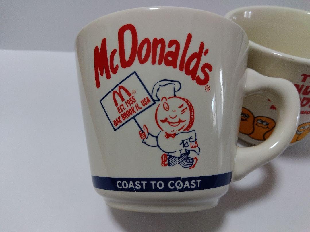 Amazon.co.jp: マクドナルド スープマグカップ 90年代 スピーディー 