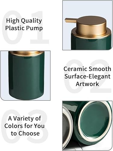 Miniatura 4 de YYW Dispensador de jabón para platos, dispensador de jabón de manos de 12 onzas, dispensador de jabón de mano, dispensador de jabón de manos de