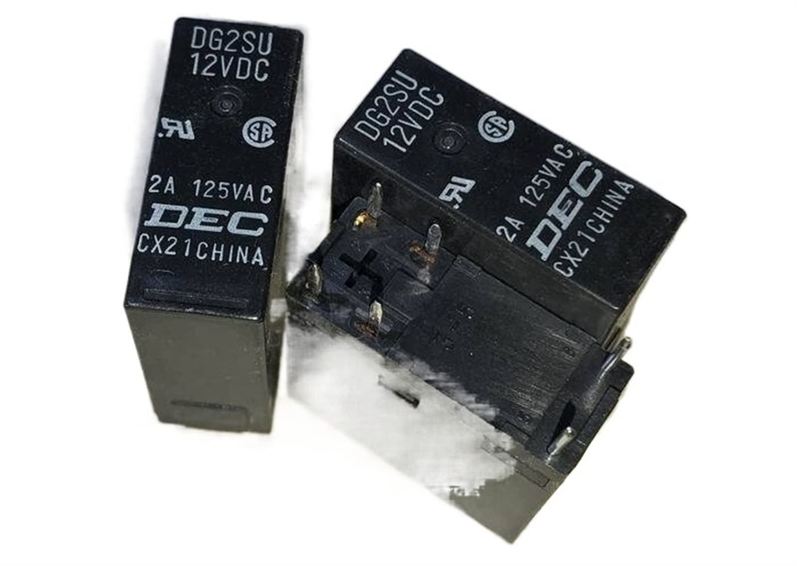Relais DG2SU 12VDC resoudre panne carte electronique 6 broches