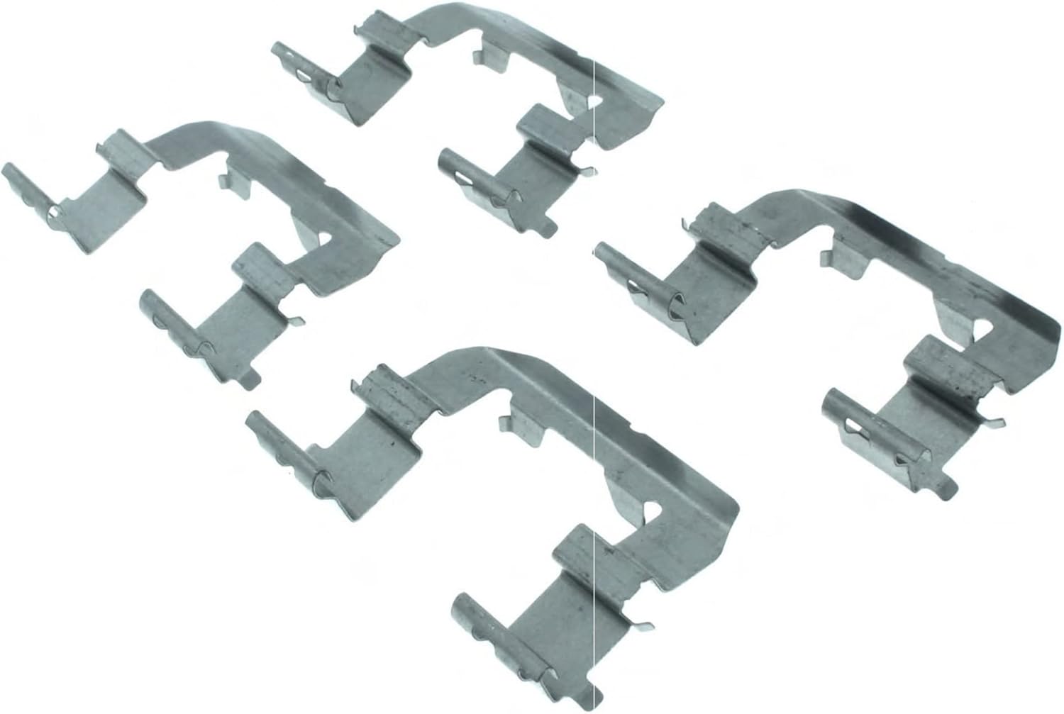 Centric Premium Ceramic Pads with Shims and Hardware