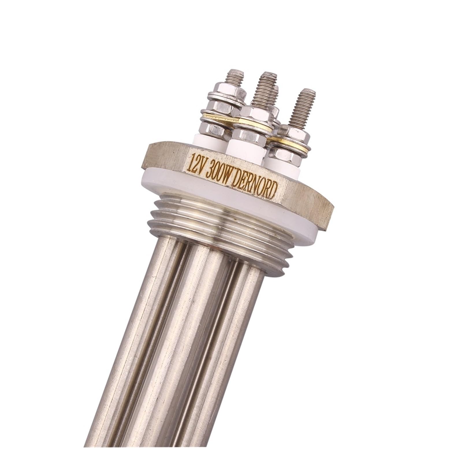 Resistenza per scaldabagno, Elemento riscaldante solare tubolare ad immersione for acqua 12V DC filo DN25 da 100W a 600W(B,300w)