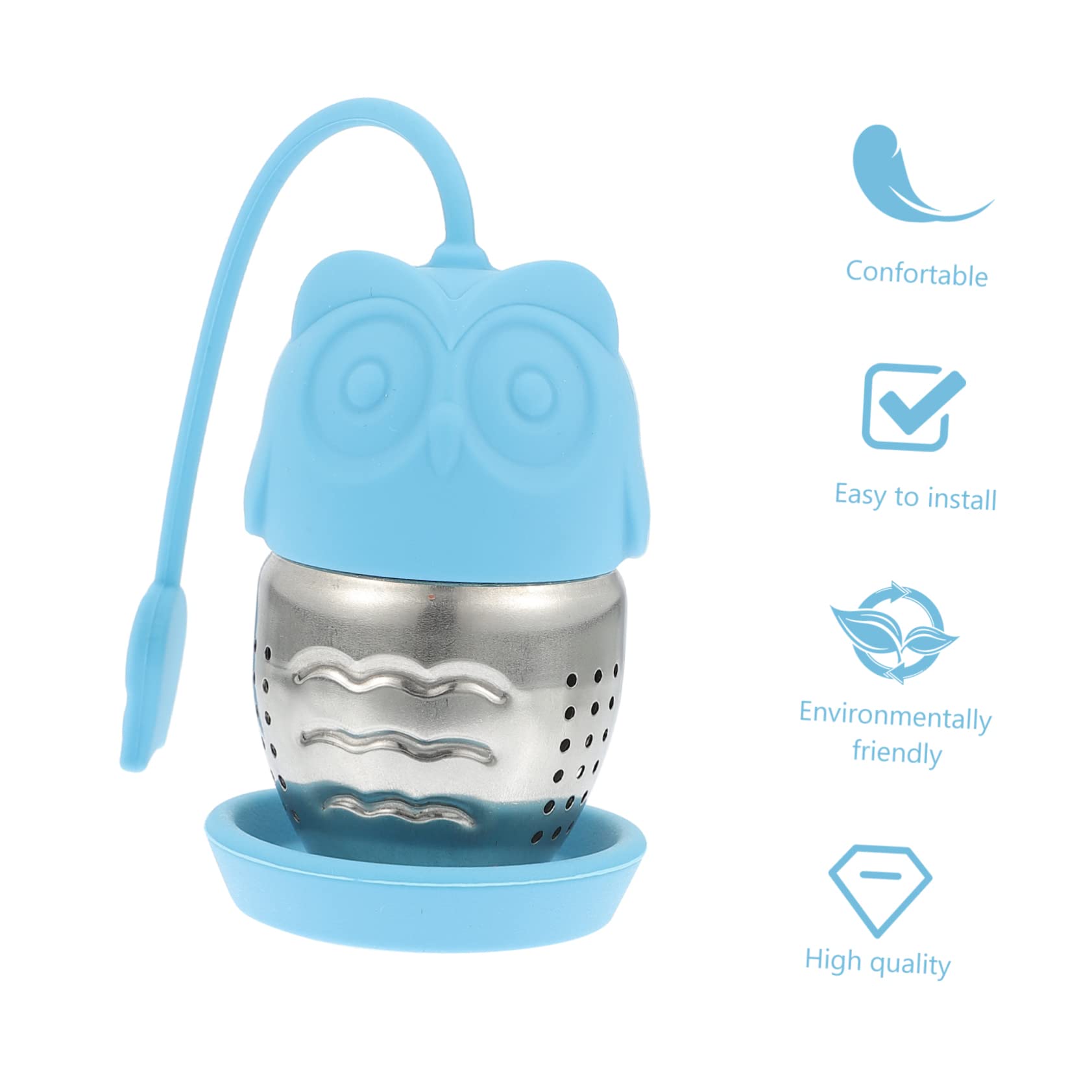 WOONEKY 6piezas Infusores De De Silicona Reutilizables Para Filtros Para Hogar Oficina y Restaurantes
