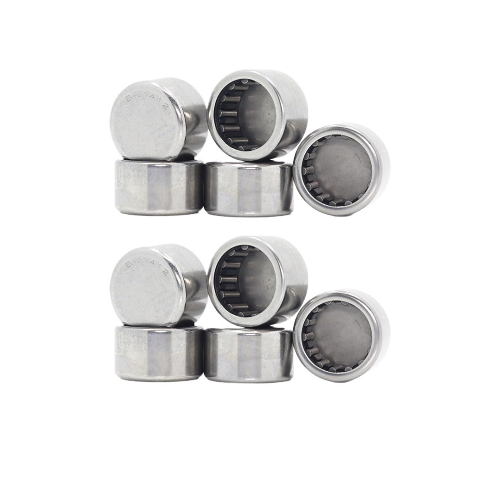 tirando el rodamiento de agujas de la copa Rodamiento de agujas BK1412 BK142012 35941/14, 14 x 20 x 12 mm, enjaulado, cerrado por un extremo, paquete de 10