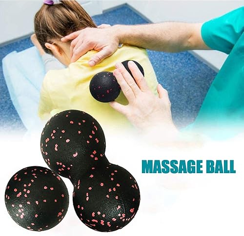 Miniatura 2 de Bola de masaje de cacahuete  Juego de bolas de masaje para después del ejercicio, juego de bolas de masaje de tejido profundo, rodillo muscular de