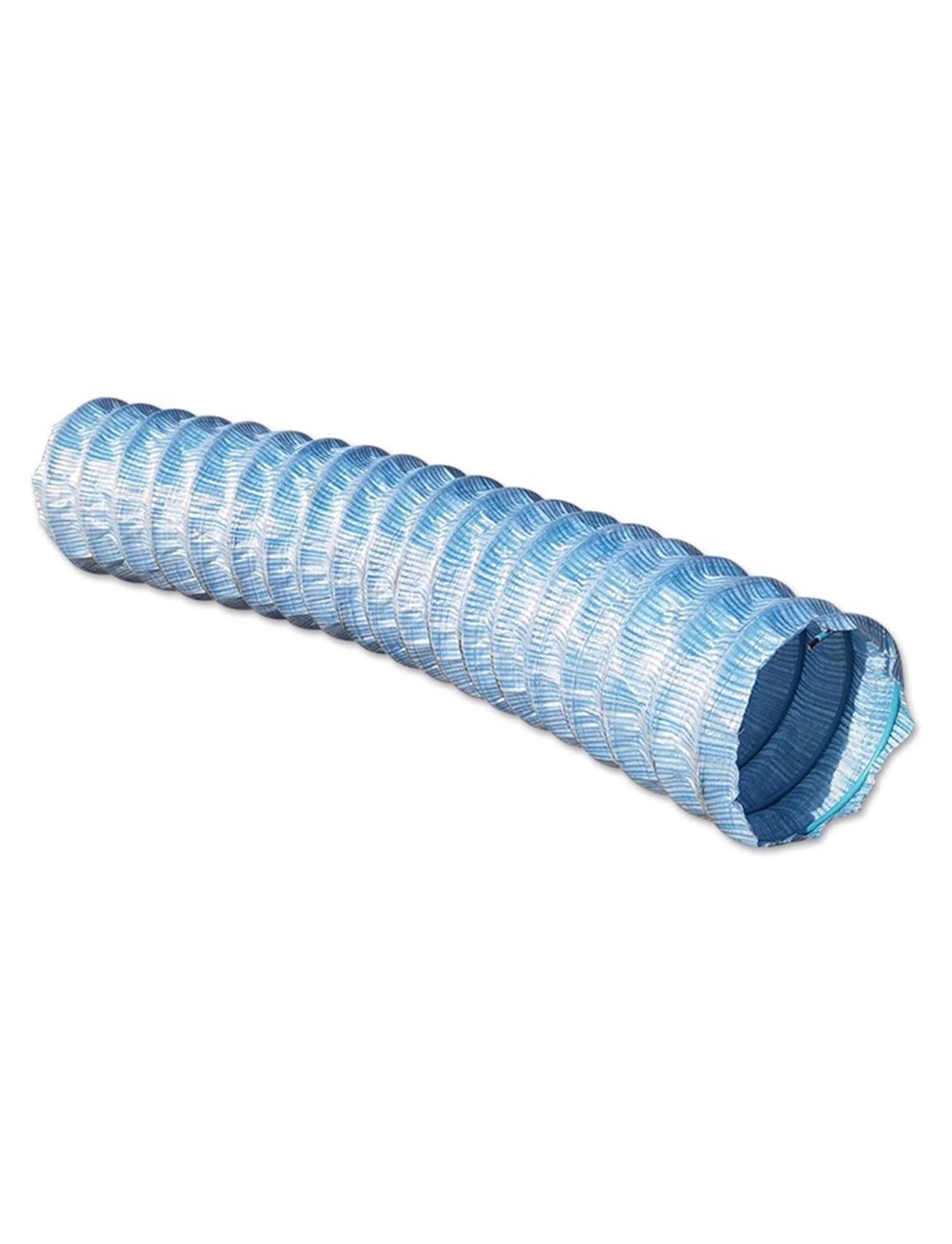 Corrugated Perforated French Drain Pipe, French Drain Pipe Perforated Landscape Drain Pipe Multiple Sizes(6.6ft)