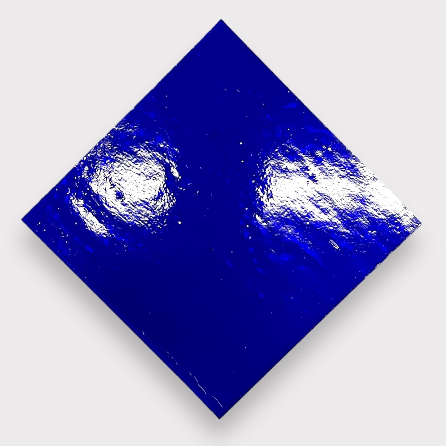 Midnight Blue Transparent COE 96 System 96 Fusible Glass Sheet (1)