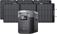 Vista 16 de EF ECOFLOW DELTA 2 Max Power Station Batería extra, batería LiFePO4 (LFP) de 2048 Wh, compatible con generadores DELTA 2 y DELTA Max 2000 y DELTA 2