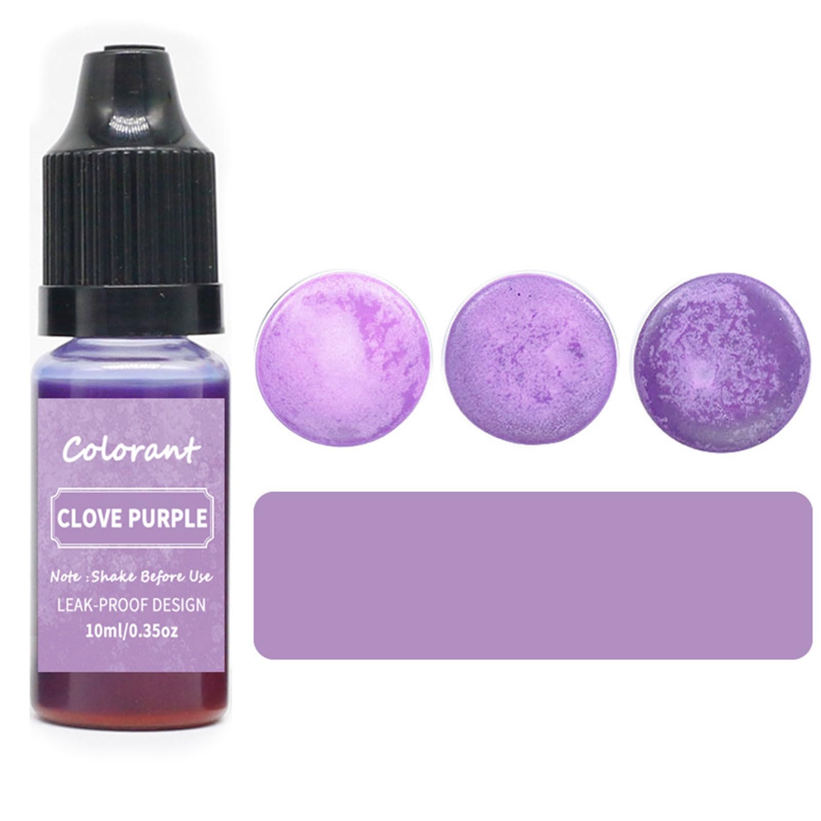 Kit Tintura Liquida Per Candele 10 Colori – 10 Ml Per Bottiglia, Altamente Concentrata, A Base Di Olio, Non Tossica, Per Cera Di Soia, Paraffina, Sapone - 3