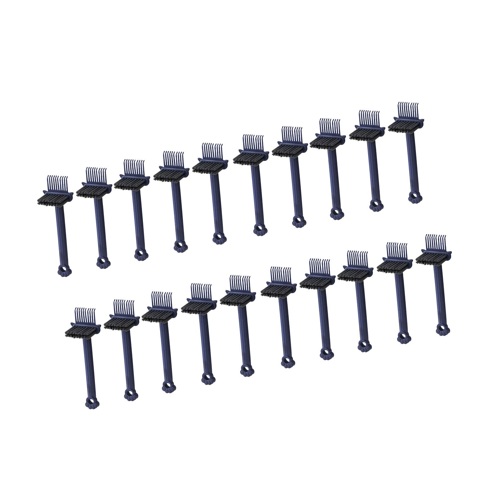 MultiPurpose Cleaning Brush for Combs Brushes Hard to Reach Area Travel Friendly Comb Tool for Home Salon 20pcs Brush Tool