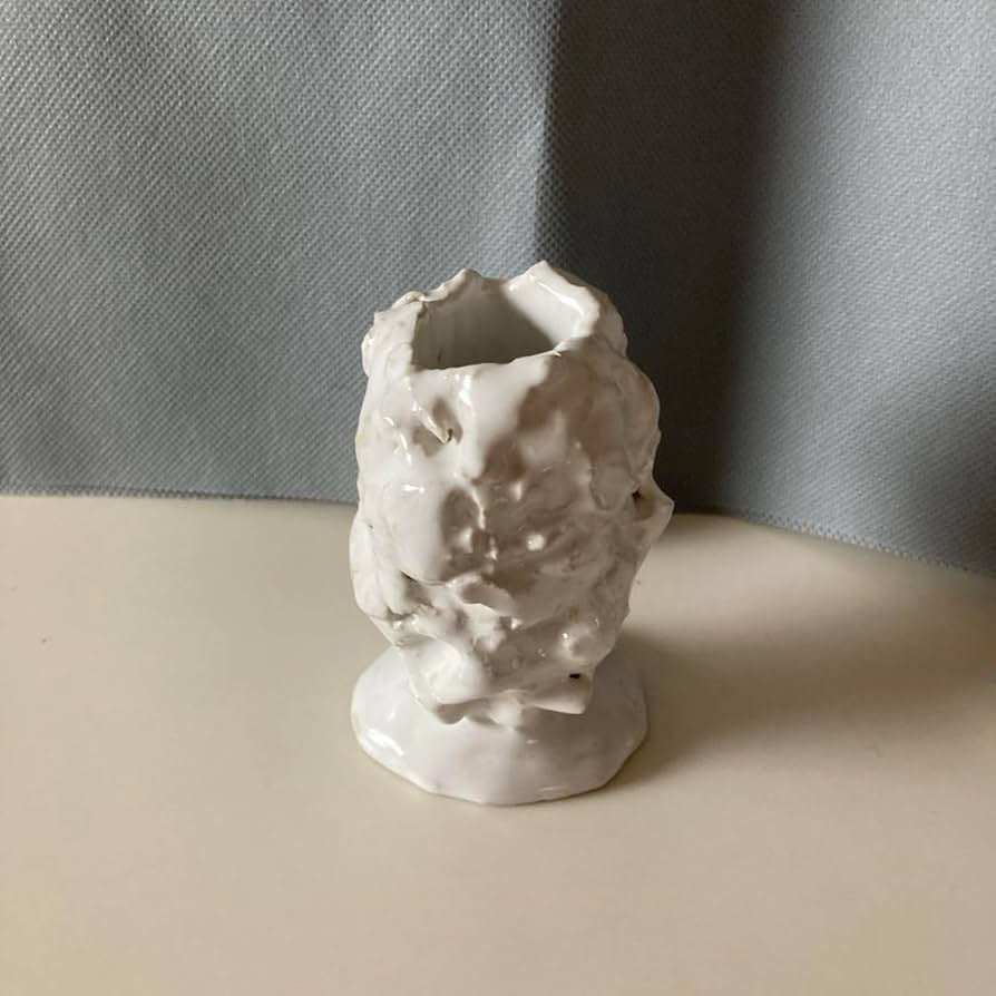 birbira ビルビラ 花器 フラワーベース 花瓶 作家もの 美品 ホワイト
