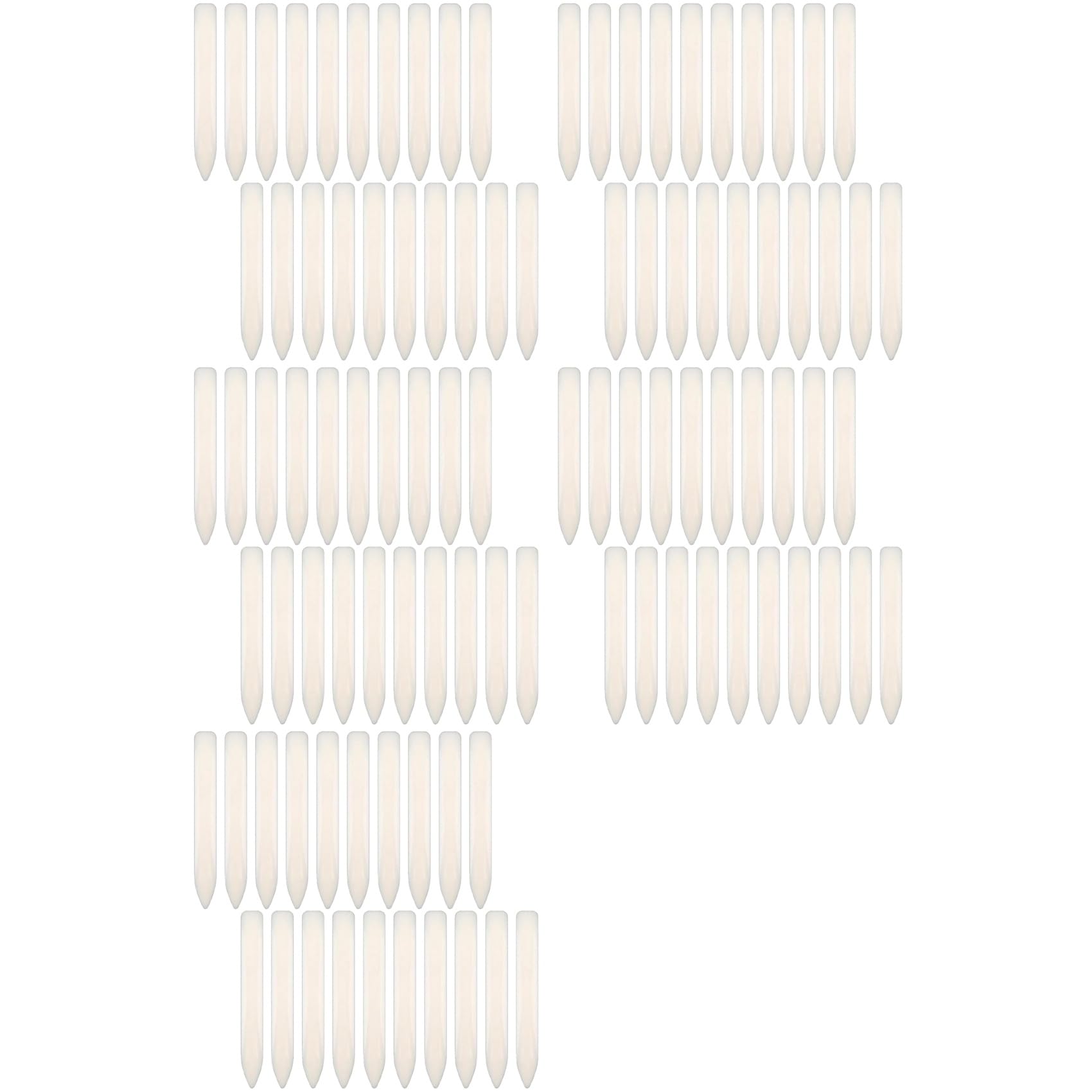 100er-Pack Falzbein-Werkzeug, Falzbein Aus Kunststoff, zum Basteln, Rillen, Falten, Knicken, Papierbasteln, Scrapbooking-Werkzeug