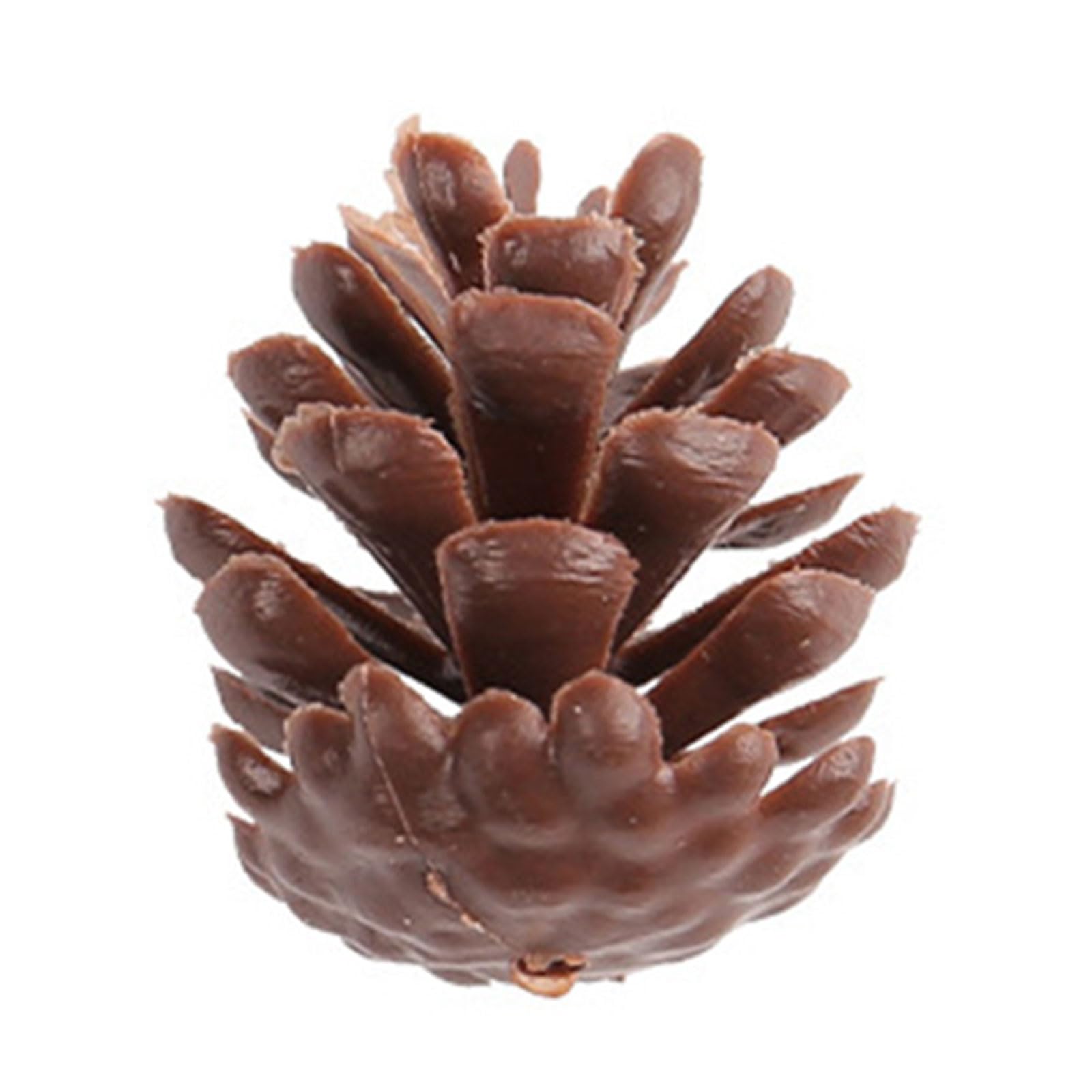 Tsophreniq 100pcs Christmas Pinecones Hanging Embellishments Holiday Decoration Realistic Pine Flower Festivai Window Adornment Pinecones Hangings