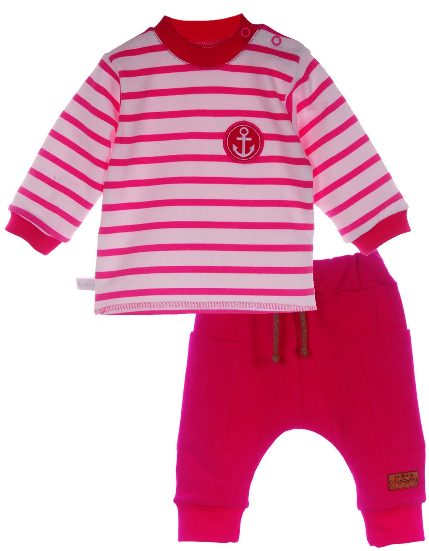 Erstausstattungspaket Anzug 3Tlg Langarmshirt Hose Kapuzenjacke Baby Kinder Shirt Hose