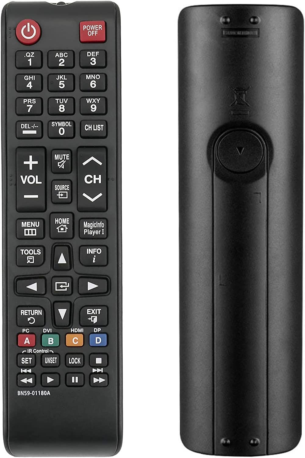 Ehop BN59-01180A Compatible Remote for Samsung HD TV TM1240A DH40D DH48D DH55D DM32D DM40D DM48D DC48E-M DC55E-M DC40E-H DC48E-H ED75E ML32E ML55E EM65E EM75E DC32E DC40E DC48E DC55E DC32E-M DC40E-M-image-29