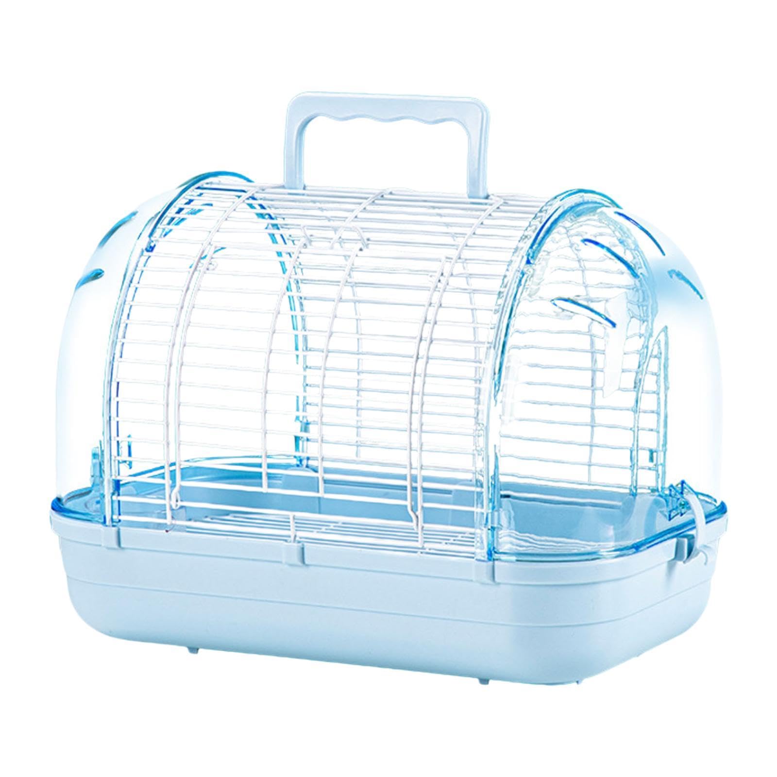 Cage à oiseaux voyage sans stress grâce au métal transparent démontable L