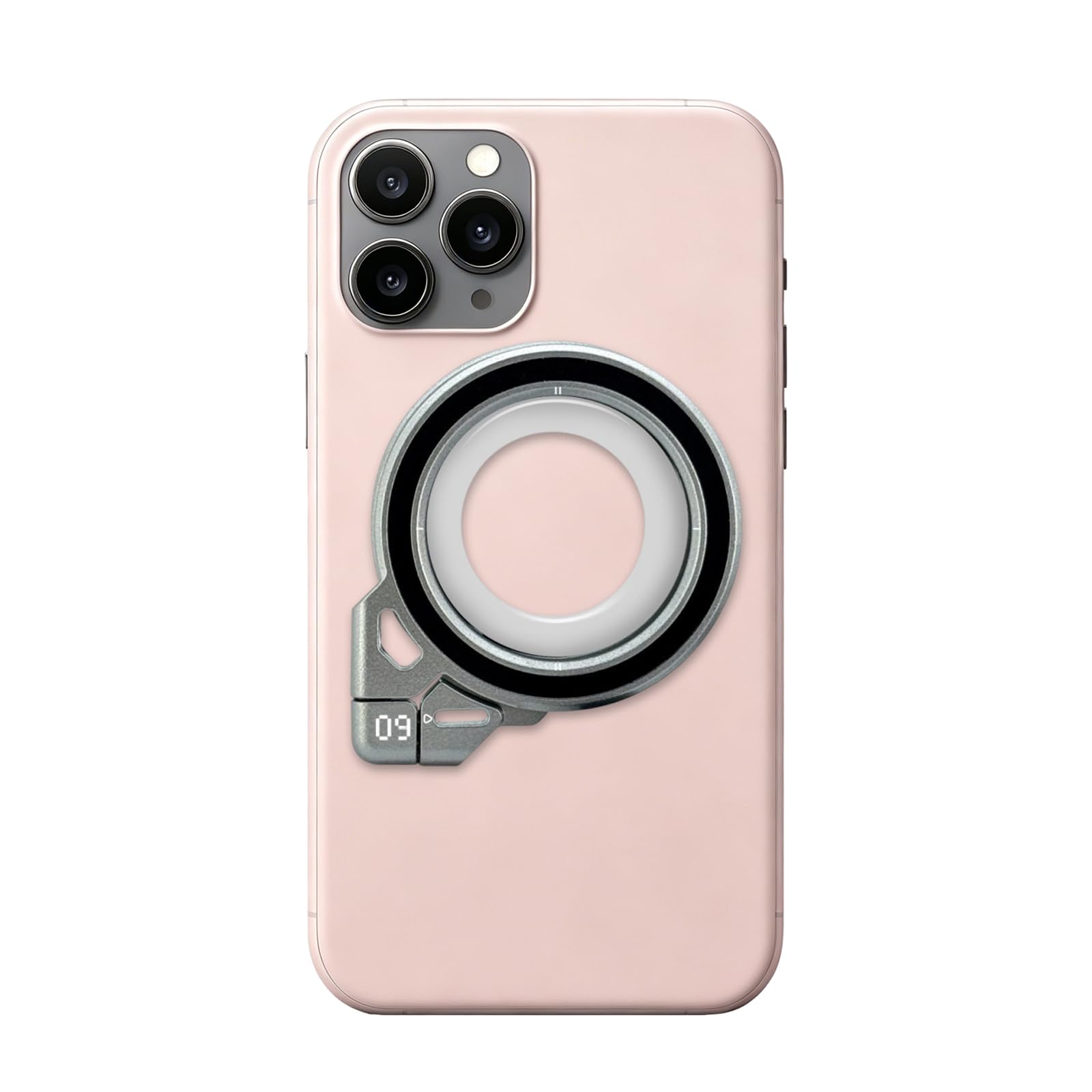 Support magnétique pour smartphone, support de téléphone rotatif à 360°