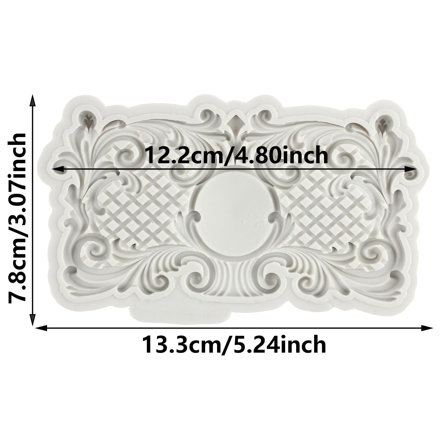 Moule Silicone Relief Fleur Moule à Fondant Baroque En Silicone Sijiangmold – Relief, 8,9 X 8,9 Cm, Pour Gâteau, Chocolat, Cupcakes (résistant -40°C à 220°C) Moule Silicone Chaleur -40 à 220°C Moule Silicone Relief Fleur Moule à Fondant Baroque En Silicone Sijiangmold – Relief, 8,9 X 8,9 Cm, Pour Gâteau, Chocolat, Cupcakes (résistant -40°C à 220°C) Moule Silicone Chaleur -40 à 220°C
