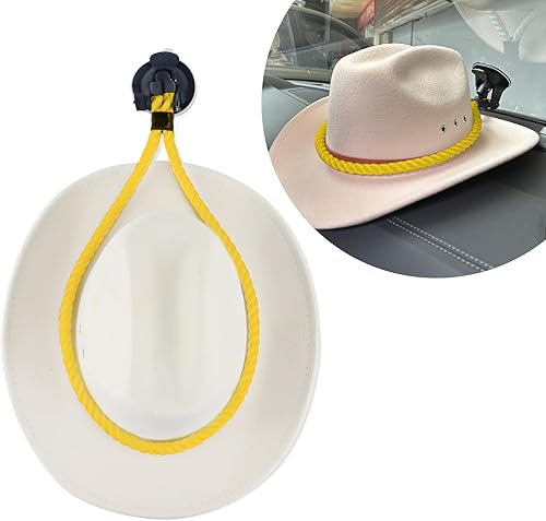Soportes de sombrero de vaquero para tu vehículo, soportes para sombreros con ventosa, soporte para sombreros para mantener tu sombrero de forma