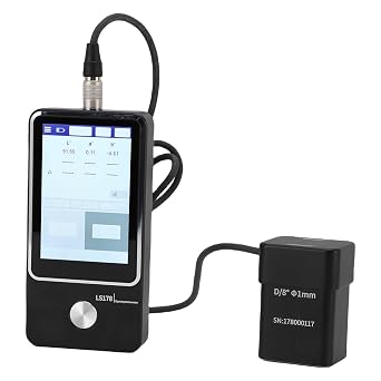 Luocute Digital Paint Color Meter, Color Difference Meter Tester, Portable Reader with 3.5 Inch Touch Screen, 1mm Measurement Aperture, Accurate Matching for Painters,