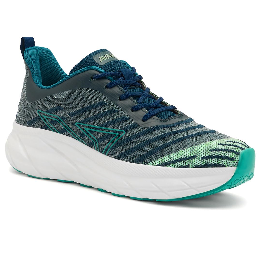 AVANT Mens Pace On Running Shoes - Sea Green/Sky Blue - UK 10 (AVMSH091CL01UK10) (B0CW632XYB) Amazon Price History, Amazon Price Tracker