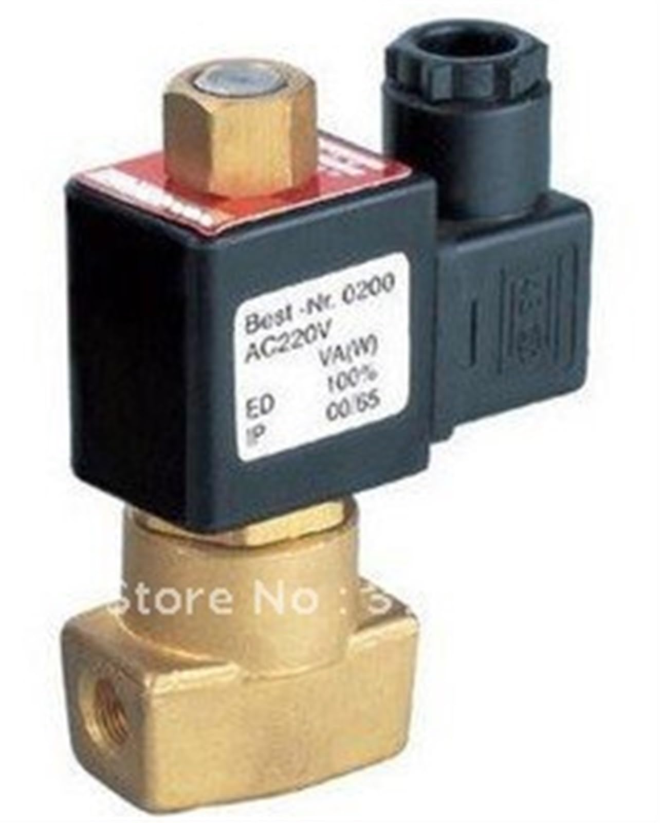 JNVFTCUX 1/4" Brass Electric Solenoid Valve Normally Open 2W025-08-NO DC12V,DC24V,AC110V or AC220V