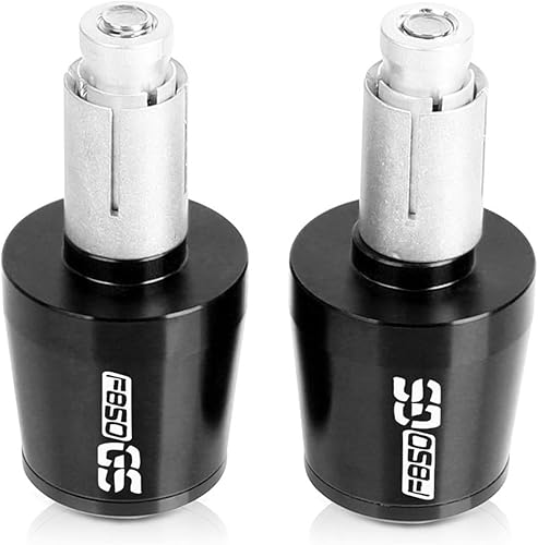 for BMW F850GS F 850 GS Adventure 2018-2023 Motorcycle Handle Bar Ends Handlebar Grips Cap Anti Vibration Silder Plugs (Color Black and Black, Size