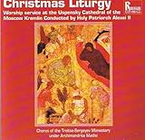 Christmas Liturgy - Worship service at the Uspensky Cathedral of the Moskow Kremlin