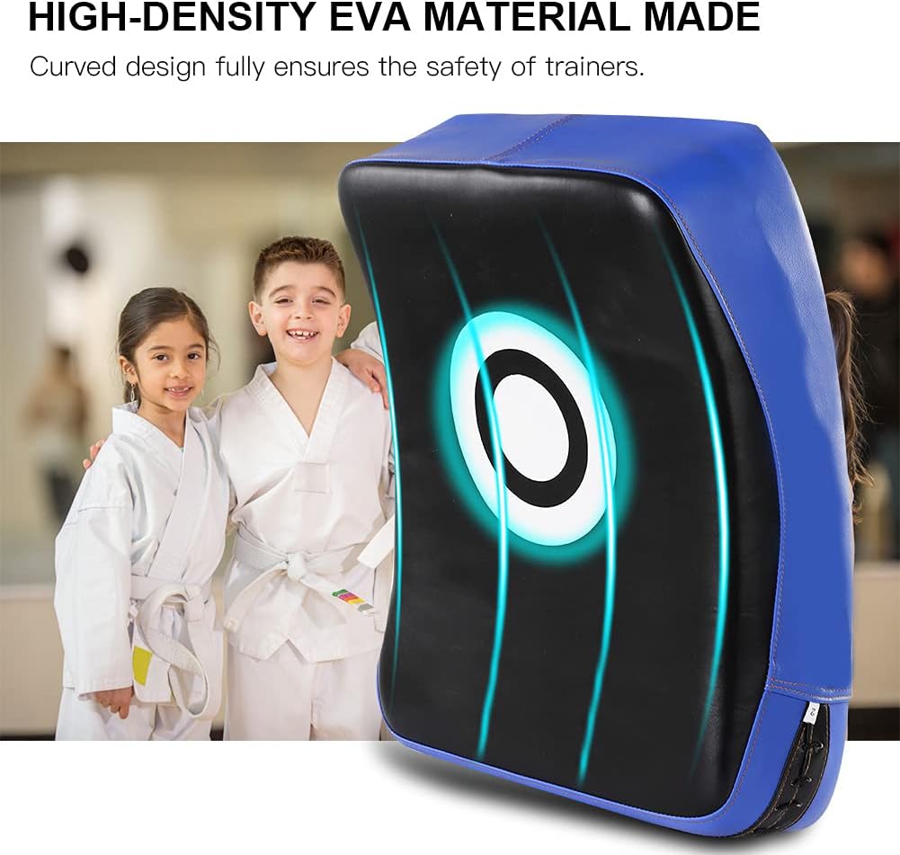 KANASI Curved Arm Pad Focus, Ergonomic Design with high Density EVA for Kickboxing Taekwondo Muay Thai Training and Sparring Safety for Martial Arts Enthusiasts